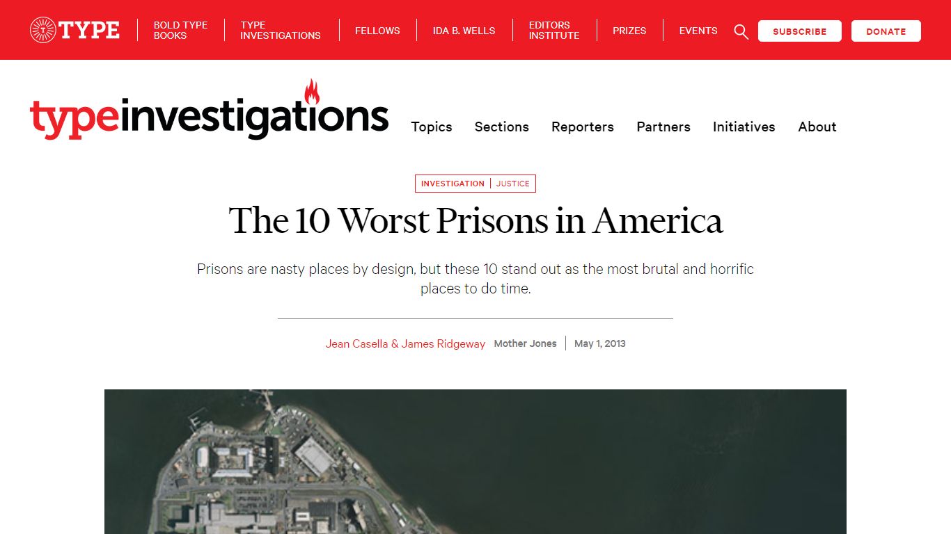 The 10 Worst Prisons in America - Type Investigations